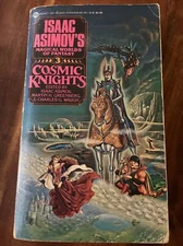 Cosmic Knights Isaac Asimov 1985 Signet AE334 Magical Worlds of Fantasy 3 Sci-Fi