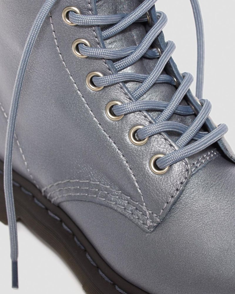 Dr Martens 8 Hole 1460 Pascal Gun Metalic Virginia Diva image 2