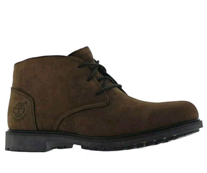 stormbuck chukka for men in dark brown
