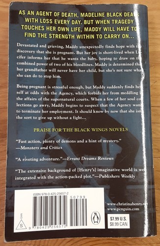 Black Lament: A Black Wings Novel by Christina Henry 2012 paperback - Imagen 2 de 8