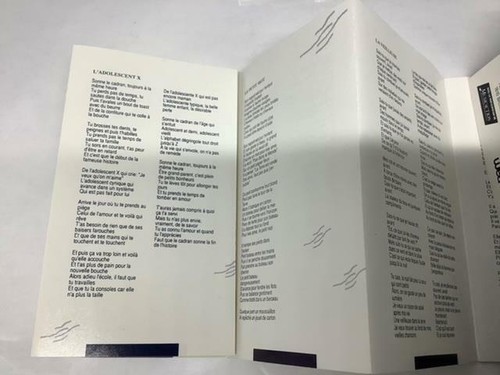 LYNDA LEMAY Audio Cassette Tape NOS RÊVES 1990 WAE Musique Canada 17-17884 - Picture 6 of 6
