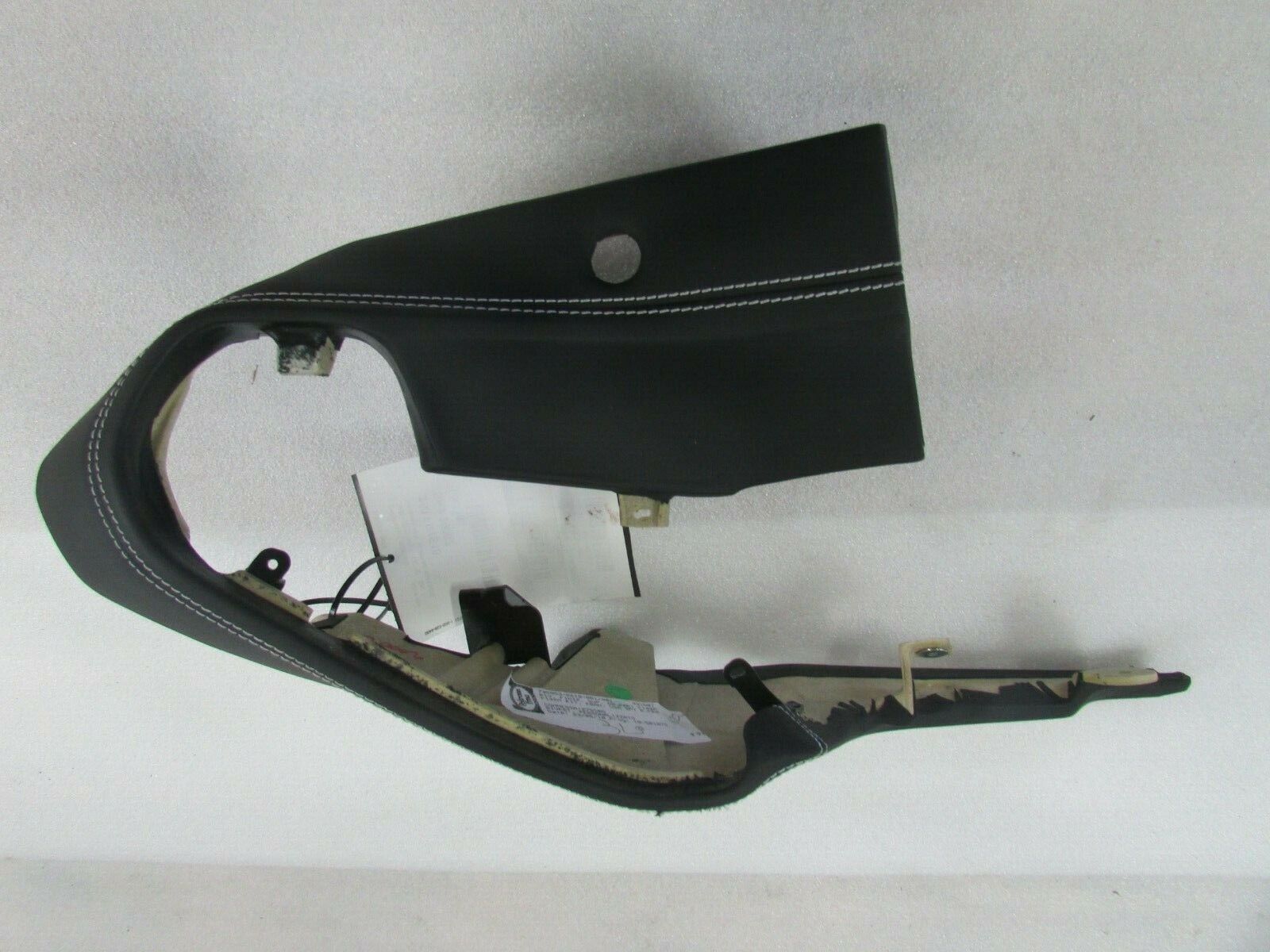 Ferrari 488, Center Main Dash Panel Black Leather, Scratched P/N 87413600