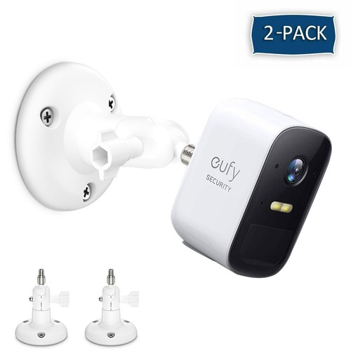 Wall Mount for EufyCam 2/2C/3/3C Camera 360° Adjustable Brackets 2-pack - Picture 2 of 13