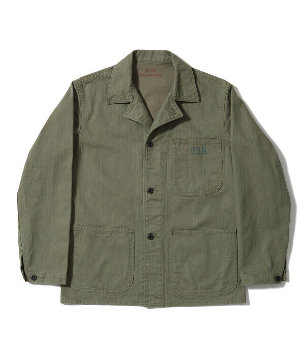 BUZZ RICKSON'S Lot No. BR14872 N-3 UTILITY JACKET U.S. NAVY BUZZ RICKSON'S Lot No. BR14872 N-3 UTILITY JACKET U.S. NAVY