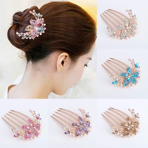 Pettine Per Capelli Con Strass Da Donna Pettine Per Capelli Con Fiore Fascia &