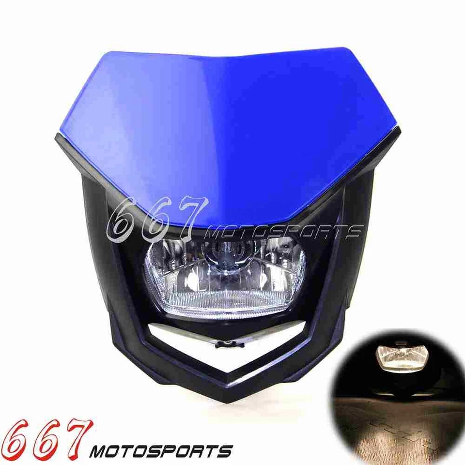 Грязевая велосипедная фара для Yamaha YZ TTR WR 110 125 200 225 230 250 400 426 450 - Изображение 4 из 4