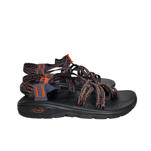 Chaco ZX2 Classic Outdoor Water Hiking Sandal Light Blue/Orange Women's Size W8 - Picture 3 of 9