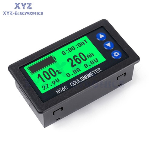 DC 9-100V 100A/400A Battery Level Monitor Hall Coulomb Meter Voltmeter Ammeter - Picture 14 of 25