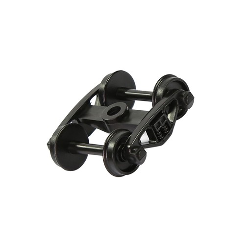 24pcs HO Scale 1:87 Friction Bearing Truck 33" Plastic Wheel 2-Springs Bogies - Picture 5 of 6