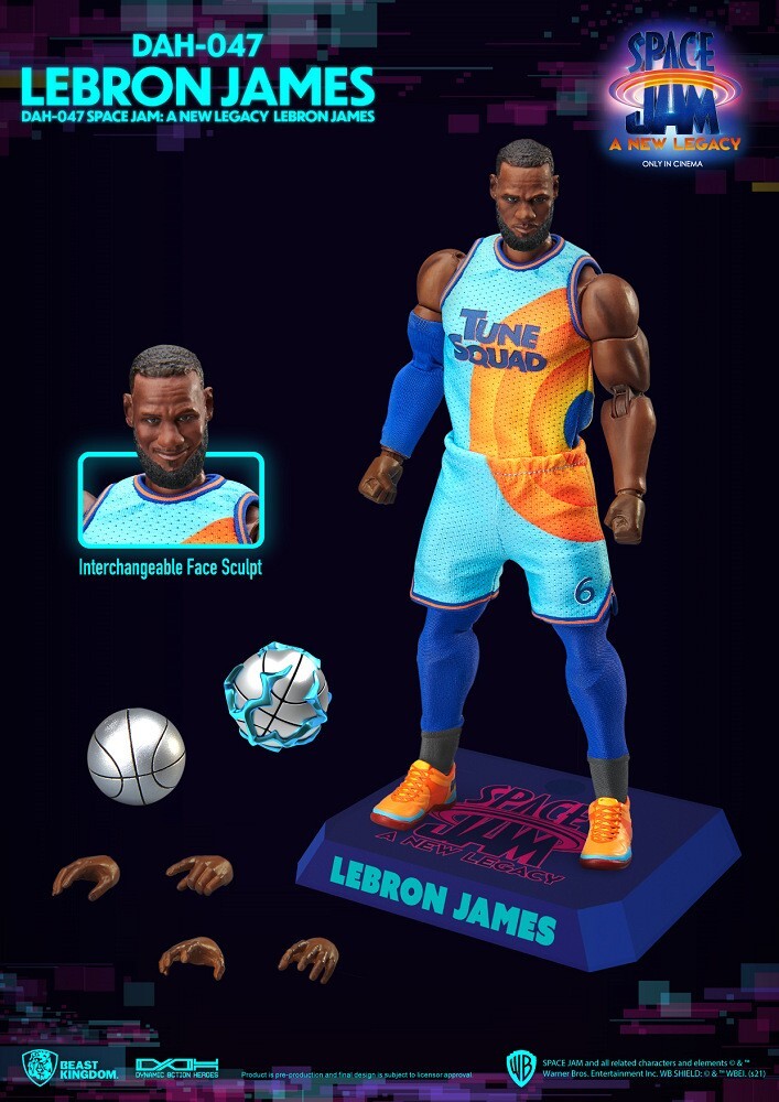 Beast Kingdom DAH-047 LeBron James Space Jam A New Legacy New