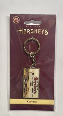 NEW Hershey's Chocolate Keychain Old Factory Cocoa Key