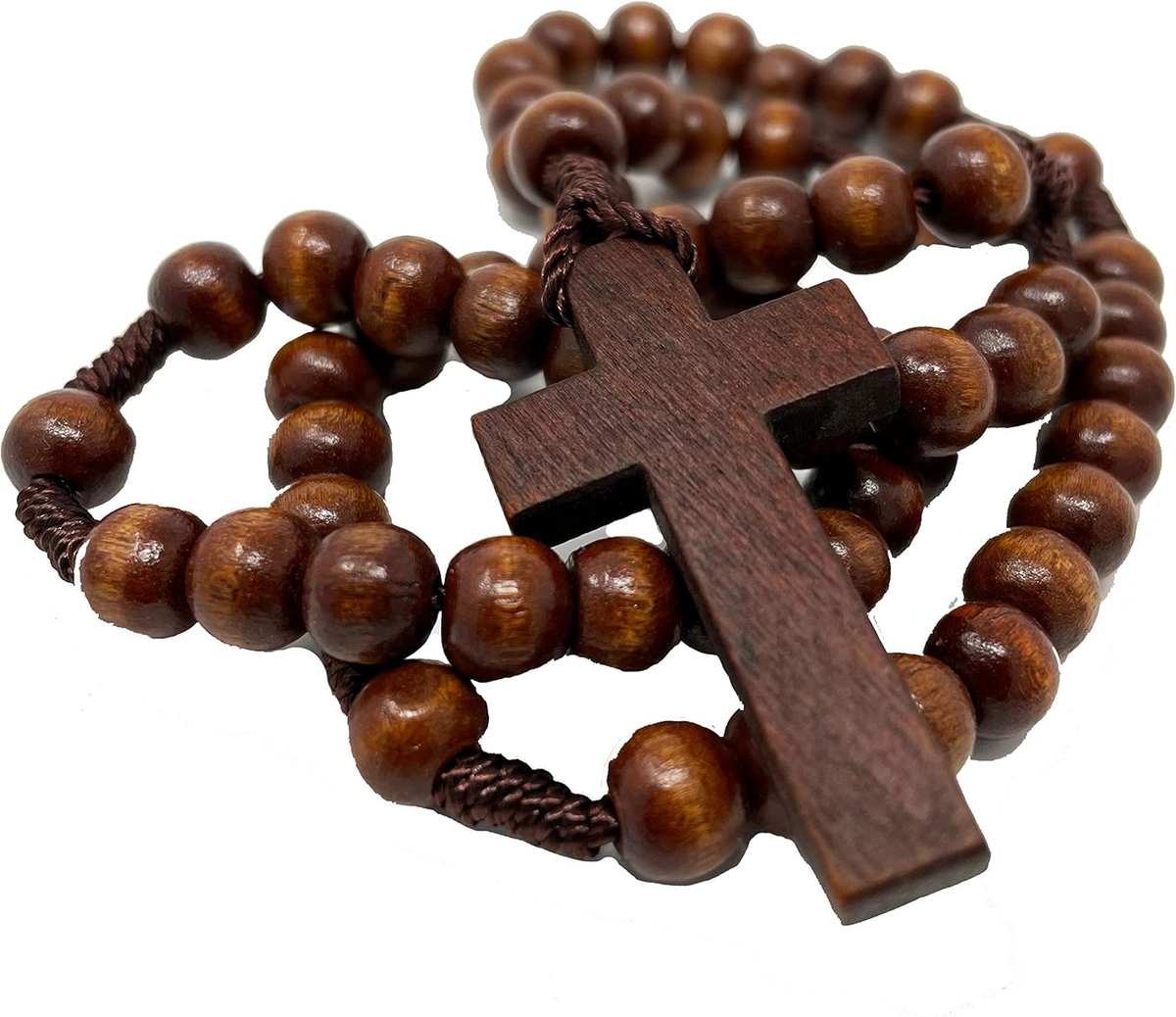 Faithful Catholic Wooden Rosary Rosary Beads Catholic for Men Rosarios  Catol