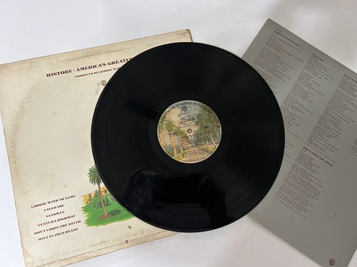 History. America’s Greatest Hits~Produced by George Martin ~Vinyl LP~1975 Tested - Picture 4 of 4