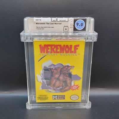 Werewolf NES Factory Sealed, graded Wata 9.0 A