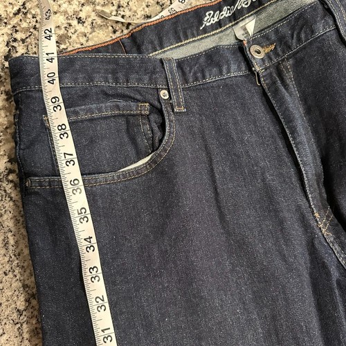 Eddie Bauer Straight Leg Dark Wash Denim Jeans Blau Größe 40 x 32 Freizeit Arbeit - Bild 8 von 11