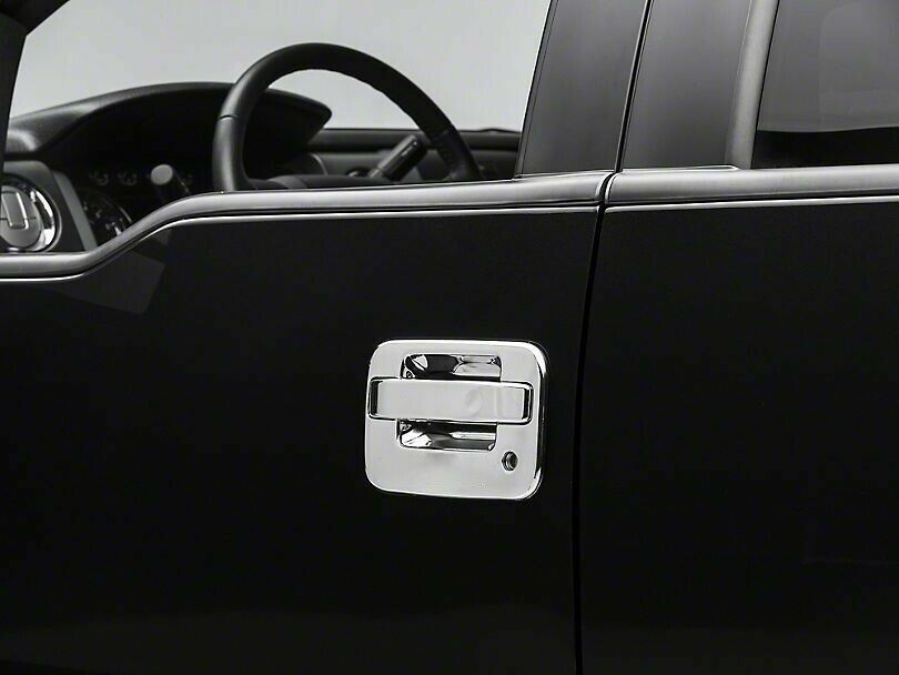 Buy 97-04 Ford F150 Chrome 4 Door Handle Covers W/Keypad W/o PSG KH Tailgate Cover I1337123 - Foto 6