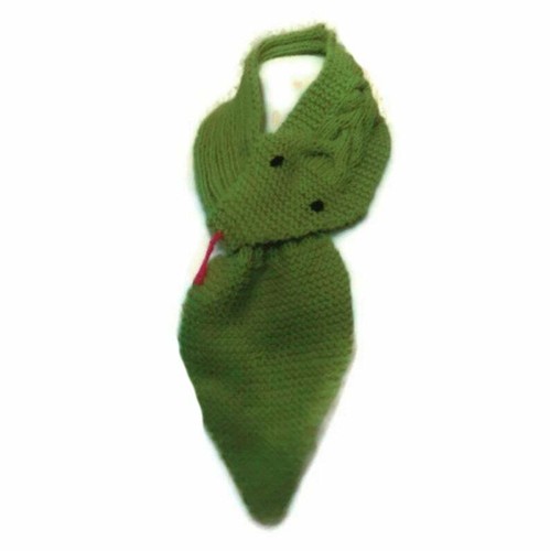 Snake Scarf Knitting Pattern For Kids It Is Printed Pattern - Picture 3 of 4