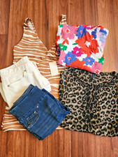 Lot Of Women  s Clothing Size M -Lighty Used, Name Brands Tops, Dresses, Shorts,