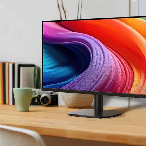 Amazon Basics 27-inch Monitor, FHD 1080P, Max 100 Hz, VESA Compatible, Speakers - Photo 7/8