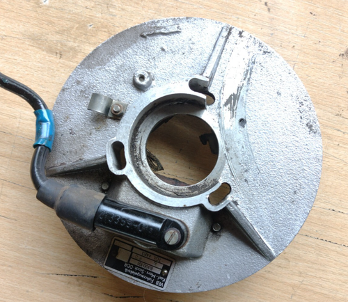 Zündung Grundplatte von VEB Barkas EL150 2-Takt Motor - Picture 2 of 4