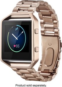 fitbit blaze rose gold