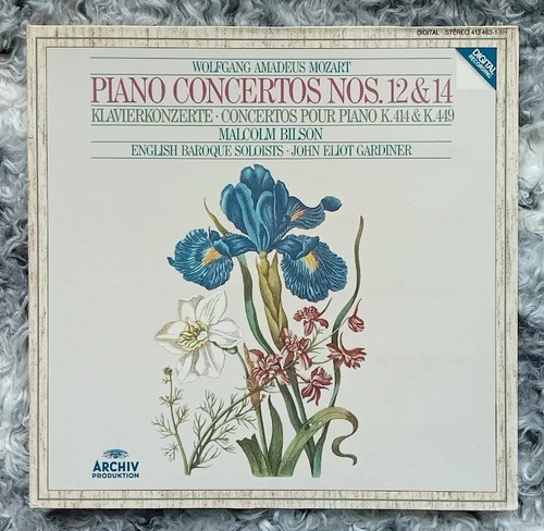 MOZART Piano Concertos Nos.12&14 Malcolm Bilson JOHN ELIOT GARDINER LP Ger. 1984