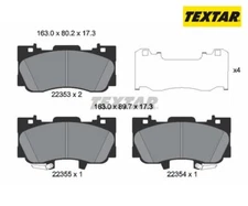 Brake pad set, disc brake Textar 2235301 for Ford USA
