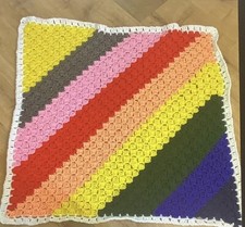 handmade crochet baby blanket new