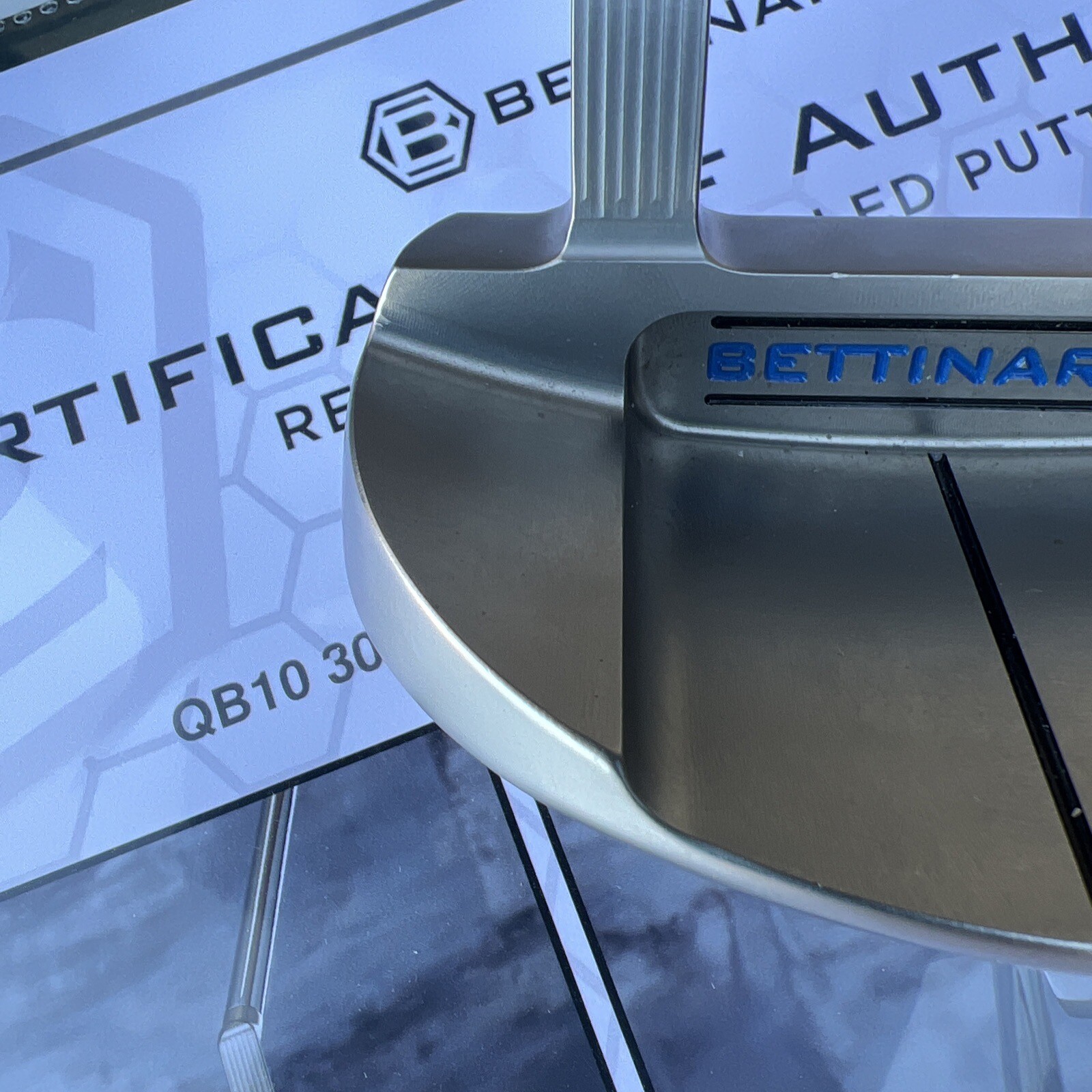 Bettinardi QB10 303 SS Putter Fly Mill Stability Shaft Tour Blast eBay