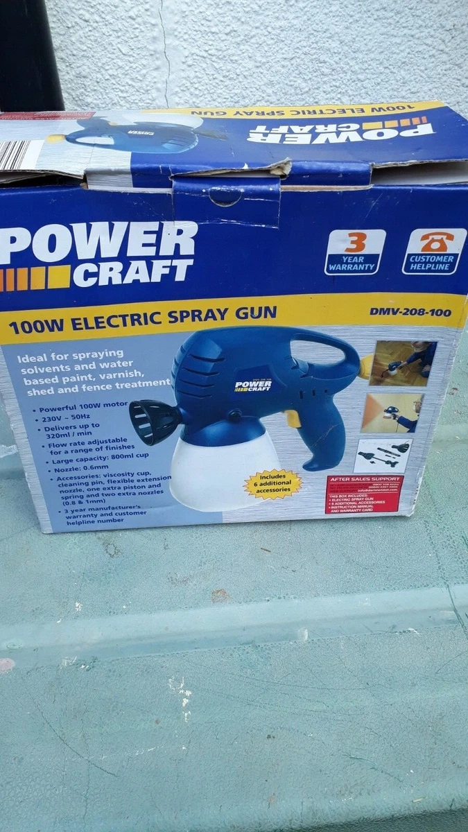 Power craft electric spray gun deals