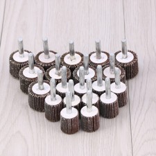 20 Pcs Frosted Cloth Wheel Heavy Duty Grinding Wheels Sanding Discs 0.64 per disc