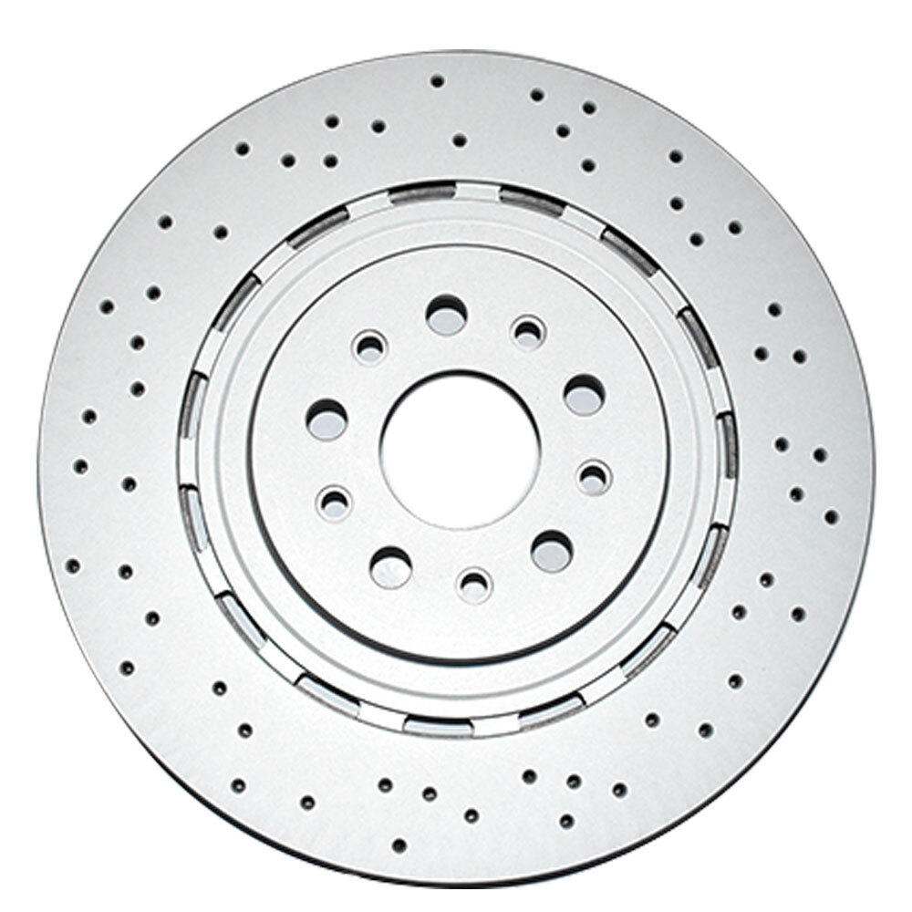 New For Maserati Ghibli Quattroporte Front Brake Rotors set of 2 670030935 US