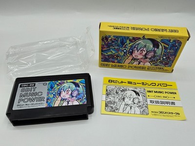 8 Bit Music Power Nintendo Famicom NES Japan Complete in Box