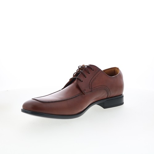 Scarpe Oxford e stringate da uomo Florsheim Pregamo MT OX marroni con punta a cappuccio - Foto 4 di 8