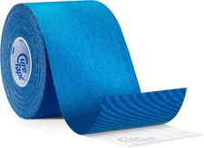 CureTape® Sports Kinesiology Tape, Blue, 5 m