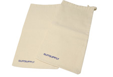 SUITSUPPLY Shoes Bag Unisex ONE SIZE Pair 2 Piece Logo Dust bag Beige