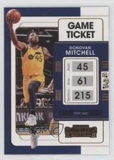 2021-22 Panini Contenders Game Ticket Bronze Donovan Mitchell #41 0o69