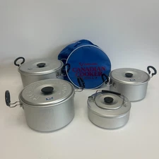 Vintage Ever New Canadian Cooker Model L Camping Pots Teapot Evernew