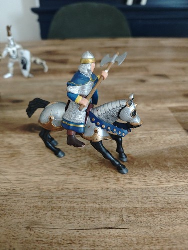Seigneur Chevalier Roi Cavalier Chevaux Dragon 🐉 Schleich Et Papo De 2000.... - Imagen 14 de 22