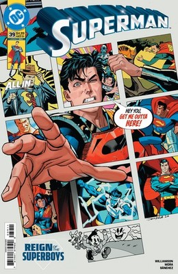 Superman #39 Cover A Dan Mora Reign Of The Superboys