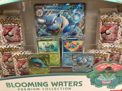Pokemon TCG 151 Blooming Waters Premium Collection - Sealed, Fast