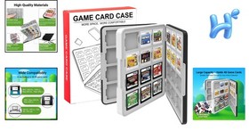 3DS Game Case 48 Slot DS Game Holder Compatible With Nintendo