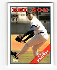 2001 Topps Traded & Rookies Lee Smith #T130 Boston Red Sox