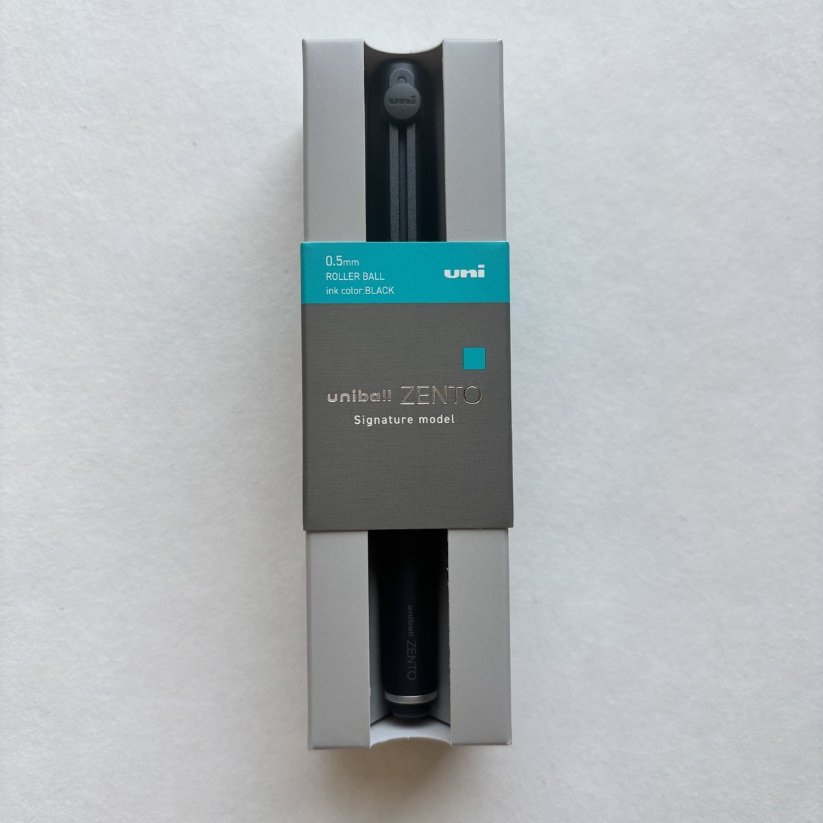 【新品】uni ZENTO Signature model BLACK 2本 MITSUBISHI PENCIL uniball ZENTO Signature Model Metallic