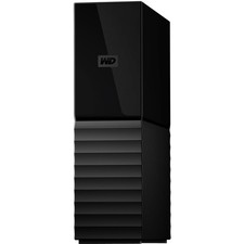 WD My Book 8TB USB 3.0 Desktop Hard Drive w/ Password Protection & Auto Backup