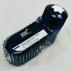 Vintage Montblanc Royal Blue 50ml Ink Bottle No39100 Luxury Writing W. Germany — photo 3