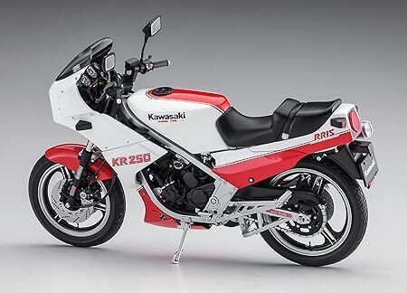 Hasegawa 1/12 Kawasaki KR250 (KR250A) Blanco/Rojo Color Plástico Modelo... - Imagen 2 de 7