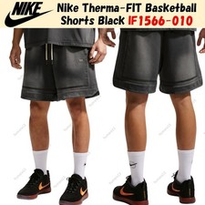 Pantaloncini da basket Nike Therma-FIT neri IF1566-010 taglia Giappone