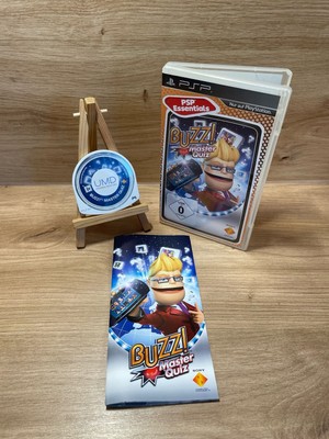 Buzz!: Master Quiz   Sony PSP   Zustand sehr gut   OVP   CIB   getestet