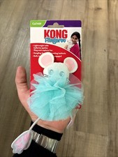 KONG Flingaroo Catnip Blue Tutu Mouse For Cats